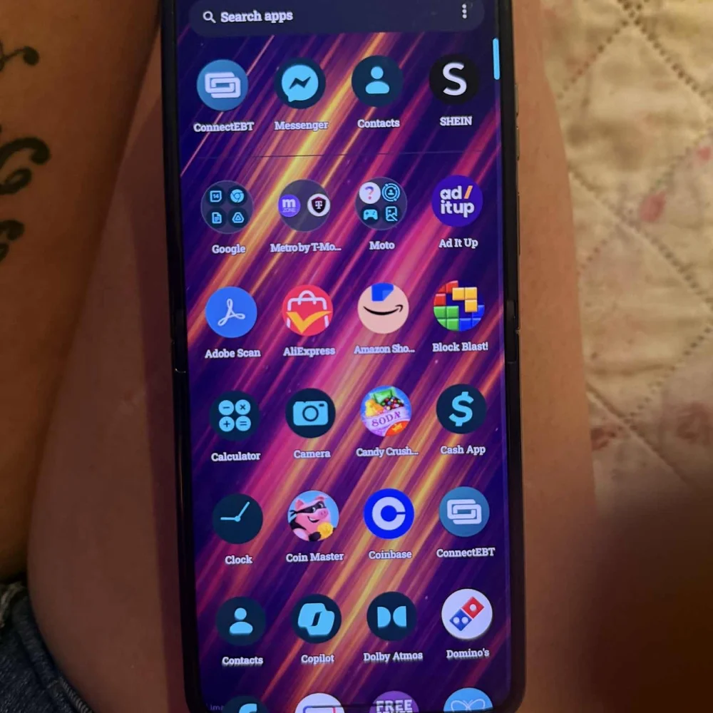 Motorola Razr Gray Flip Phone
